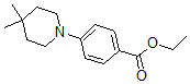 结构式 CAS# 406233-25-8, 4-(4,4-二甲基-1-哌啶基)-苯甲酸乙酯