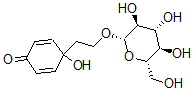 CAS#: 40661-45-8， 4-[2-(beta-D-Glucopyranosyloxy)Ethyl]-4-Hydroxy-2,5-Cyclohexadien-1-One