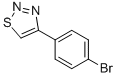 结构式 CAS# 40753-13-7, 4-(4-溴苯基)-1,2,3-噻二唑