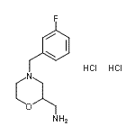 CAS#: 407640-28-2， 1-[4-(3-Fluorobenzyl)-2-Morpholinyl]Methanamine Dihydrochloride