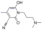 CAS 登录号：40859-37-8， 1-[3-(二甲基氨基)丙基]-1,2-二氢-6-羟基-4-甲基-2-氧代烟腈