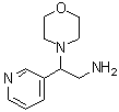 structure of CAS# 410544-52-4, 2-(4-Morpholinyl)-2-(3-Pyridinyl)Ethanamine;(2-morpholin-4-yl-2-pyridin-3-ylethyl)amine;[31466-44-1];2-(Morpholin-4-yl)-2-(pyrid-3-yl)ethylamine