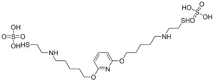CAS#: 41287-20-1， 2,2'-[2,6-Pyridinediylbis(Oxy-5,1-Pentanediylimino)]Bis(Ethanethiol)Bissulfate