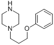 structure of CAS# 41298-49-1, 1-(3-Phenoxypropyl)Piperazine;1-(3-Phenoxypropyl)-Piperazine