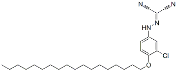 CAS#: 41319-88-4， [[3-Chloro-4-(Octadecyloxy)Phenyl]Hydrazono]Malononitrile