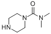 structure of CAS# 41340-78-7, Piperazine-1-Carboxylic Acid Dimethylamide;N,N-Dimethyl-1-Piperazinecarboxamide;Bas 11404359;Piperazine-1-Carboxylic Acid Dimethylamide