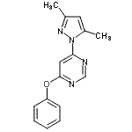 CAS#: 413620-36-7， 4-(3,5-Dimethyl-1H-Pyrazol-1-Yl)-6-Phenoxypyrimidine