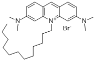 CAS#: 41387-42-2， 2,8-Bis(Dimethylamino)-10-Dodecyl-Acridinium Bromide