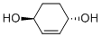 structure of CAS# 41513-32-0, trans-1,4-Cyclohexenediol;Zinc03860563;Zinc03860566