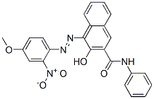 CAS#: 4154-63-6， 3-Hydroxy-4-[(4-Methoxy-2-Nitrophenyl)Azo]Naphthalene-2-Carboxanilide