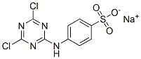 CAS 登录号：4156-21-2， 4-[(4,6-二氯-1,3,5-三嗪-2-基)氨基]苯磺酸钠