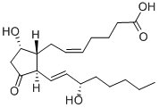 结构式 CAS# 41598-07-6, 前列腺素 D2