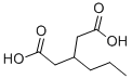structure of CAS# 4165-98-4, beta-n-Propylglutaric Acid;3-Propylglutarate;Zinc00161993