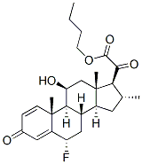 CAS#: 41767-29-7， Butyl 6alpha-Fluoro-11beta-Hydroxy-16alpha-Methyl-3,20-Dioxopregna-1,4-Dien-21-Oate