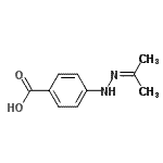 CAS#: 41902-73-2， 4-(2-Isopropylidenehydrazino)Benzoic Acid