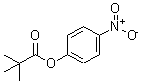 structure of CAS# 4195-17-9, 4-Nitrophenyl Trimethylacetate;2,2-Dimethylpropanoic Acid (4-Nitrophenyl) Ester;2,2-Dimethylpropionic Acid (4-Nitrophenyl) Ester;4-Nitrophenyl Trimethylacetate