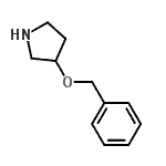 structure of CAS# 420137-14-0, 3-Benzyloxypyrrolidine;{[(Pyrrolidin-3-yl)oxy]methyl}benzene;{[(Pyrrol<wbr>idin-3-yl<wbr>)oxy]meth<wbr>yl}benzen<wbr>e, Benzyl<wbr> pyrrolid<wbr>in-3-yl e<wbr>ther;{[(Pyrrol<wbr>idin-3-yl<wbr>)oxy]meth<wbr>yl}benzen<wbr>e; Benzyl<wbr> pyrrolid<wbr>in-3-yl e<wbr>ther
