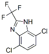 CAS 登录号：4228-89-1， 4,7-二氯-2-(三氟甲基)-1H-苯并咪唑