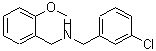 CAS 登录号：423733-31-7， 1-(3-氯苯基)-N-(2-甲氧基苄基)甲胺