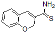 structure of CAS# 423768-57-4, 2H-1-Benzopyran-3-Carbothioamide;2H-Chromene-3-Carbothioamide, 2H-Chromene-3-Carbothioic Acid Amide, 3-Carbamothioyl-2H-1-Benzopyran;2H-1-Benzopyran-3-Carbothioamide(9CI);2H-1-Benzopyran-3-Thiocarboxamide