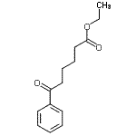 structure of CAS# 4248-25-3, Ethyl 6-Oxo-6-Phenylhexanoate;Ethyl 6-oxo-6-phenylhexanoate