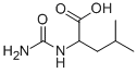 structure of CAS# 42534-05-4, 4-Methyl-2-Ureido-Pentanoic Acid;(2S)-4-Methyl-2-Ureido-Pentanoate;(2S)-4-Methyl-2-Ureidopentanoate;(2S)-4-Methyl-2-Ureido-Valerate