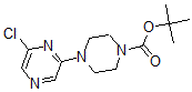 结构式 CAS# 426829-52-9, 4-(6-氯-2-吡嗪基)-1-哌嗪羧酸叔丁酯