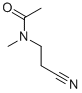 structure of CAS# 4271-90-3, N-(2-Cyanoethyl)-N-Methylacetamide;N-Aceto-N-Methyl-3-Aminopropionitrile