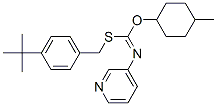 CAS#: 42754-18-7， S-[4-(2-Methyl-2-propanyl)benzyl] [2-(4-methylcyclohexyl)-3-pyridinyl]carbamothioate