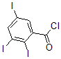 structure of CAS# 42860-33-3, 2,3,5-Triiodo-Benzoyl Chloride