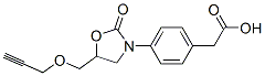 CAS#: 43148-98-7， 4-[2-Oxo-5-(2-Propynyloxymethyl)Oxazolidin-3-Yl]Phenylacetic Acid