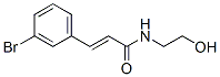 CAS 登录号：43196-15-2， N-(2-羟基乙基)-3-(3-溴苯基)丙烯酰胺