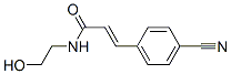 CAS#: 43196-23-2， N-(2-Hydroxyethyl)-3-(4-Cyanophenyl)Propenamide
