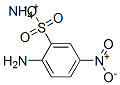 structure of CAS# 4346-51-4, Ammonium 2-Amino-5-Nitrobenzenesulphonate;2-Amino-5-Nitro-Benzenesulfonic Acid;Ammonia;2-Amino-5-Nitrobenzenesulfonic Acid;Ammonia;2-Amino-5-Nitro-Benzenesulfonic Acid;Azane