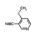 CAS#: 435271-25-3， 4-(Methylsulfanyl)Nicotinonitrile
