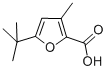 structure of CAS# 436088-94-7, 5-Tert-Butyl-3-Methyl-Furan-2-Carboxylic Acid;5-Tert-Butyl-3-Methyl-Furan-2-Carboxylate;5-Tert-Butyl-3-Methyl-2-Furancarboxylate;5-Tert-Butyl-3-Methyl-2-Furoate