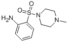 structure of CAS# 436095-29-3, 2-(4-Methyl-Piperazine-1-Sulfonyl)-Phenylamine