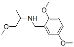 structure of CAS# 436099-94-4, (2,5-Dimethoxy-Benzyl)-(2-Methoxy-1-Methyl-Ethyl)-Amine;(2,5-Dimethoxyphenyl)Methyl-[(1S)-2-Methoxy-1-Methyl-Ethyl]Ammonium;(2,5-Dimethoxyphenyl)Methyl-[(1S)-2-Methoxy-1-Methylethyl]Ammonium;(2,5-Dimethoxybenzyl)-[(1S)-2-Methoxy-1-Methyl-Ethyl]Ammonium