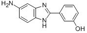 structure of CAS# 436100-00-4, 3-(5-Amino-1 H-Benzoimidazol-2-Yl)-Phenol;Zinc00360578;St5000820;Oprea1_877030