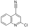 structure of CAS# 4366-88-5, 2-Chloro-4-Cyanoquinoline;2-Chloroquinoline-4-Carbonitrile;2-CHLORO-4-CYANOQUINOLINE;2-Chloro-4-Cyanoquimoline