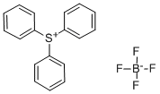 结构式 CAS# 437-13-8, 三苯基锍四氟硼酸盐
