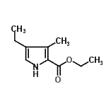 CAS#: 4391-98-4， Ethyl 4-Ethyl-3-Methyl-1H-Pyrrole-2-Carboxylate
