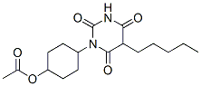 CAS#: 4394-22-3， 1-(4-Acetyloxycyclohexyl)-5-Pentylbarbituric Acid