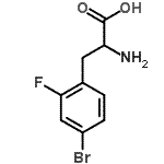 CAS#: 439587-17-4， 4-Bromo-2-Fluorophenylalanine