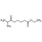 structure of CAS# 439864-61-6, Ethyl 7-Methyl-6-Oxooctanoate;Ethyl 7-methyl-6-oxooctanoate
