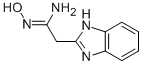 structure of CAS# 4404-32-4, N-Hydroxy-1H-Benzimidazole-2-Ethanimidamide