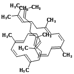 CAS#: 4418-71-7， (7cis, 7'cis, 11cis, 11'cis, 15cis)-psi,psi-Carotene