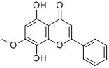 CAS#: 4431-47-4， Isowogonin