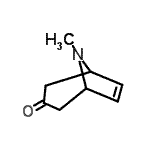 CAS#: 4438-38-4， 8-Methyl-8-Azabicyclo[3.2.1]Oct-6-En-3-One