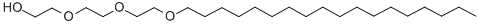 structure of CAS# 4439-32-1, Octadecyltriglycol;C18E3,  Octadecyl  Triethylene  Glycol  Ether,  Octadecyltriglycol;TRIETHYLENE GLYCOL MONOOCTADECYL ETHER;OCTADECYL TRIETHYLENE GLYCOL ETHER